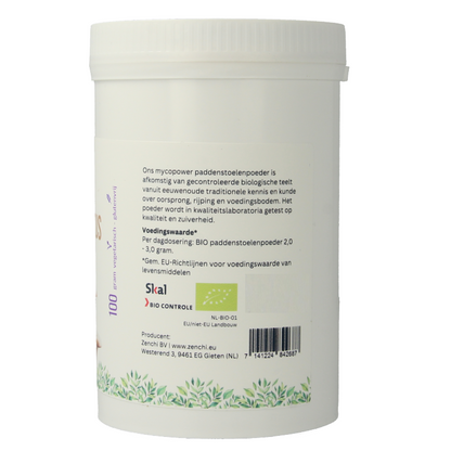 Mycopower Pleurotus poeder bio 100 Gram