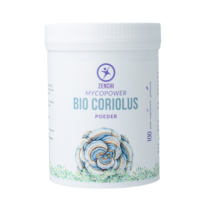Mycopower Coriolus poeder bio 100.00 Gram