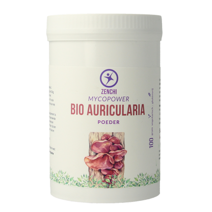 Mycopower Auricularia poeder bio 100 Gram