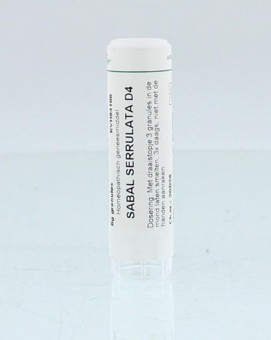 Homeoden Heel Sabal serrulata D4 6 Gram