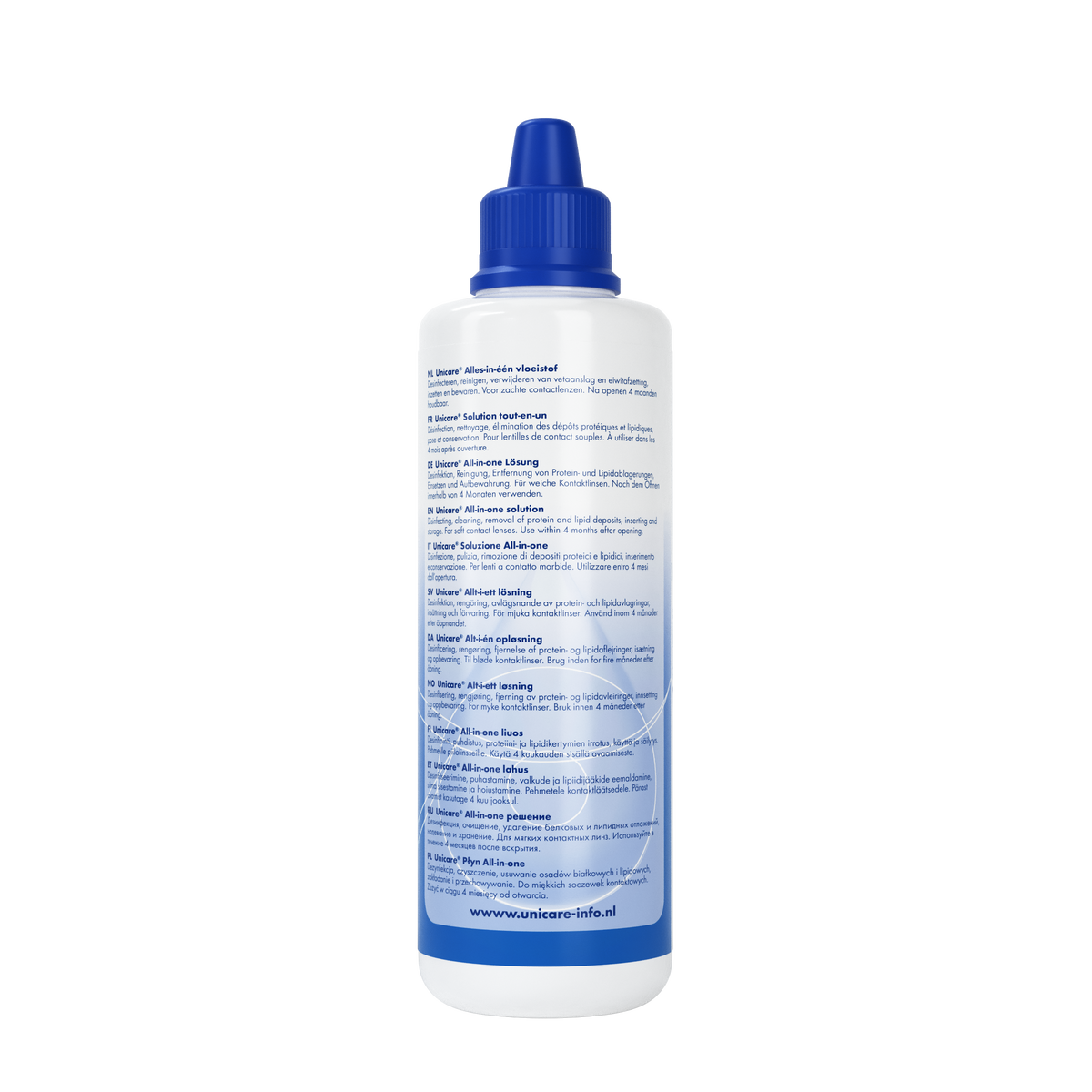 Unicare Unicare AIO lenzenvloeistof voor zachte lenzen 250.00 Milliliter