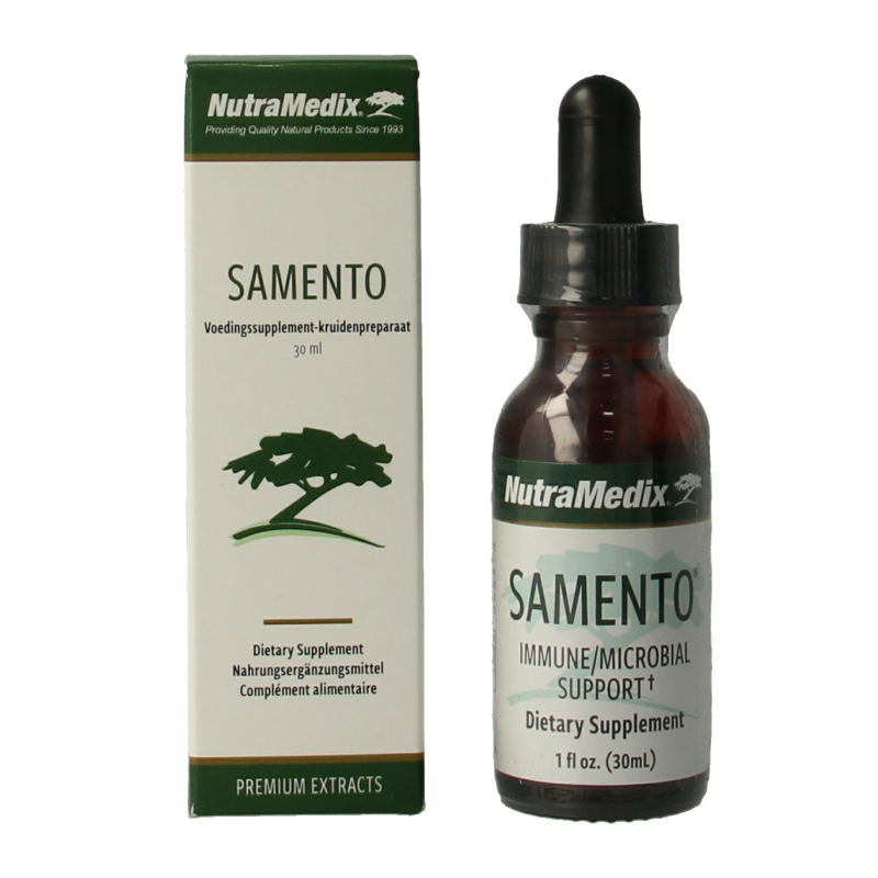 Nutramedix Samento cat's claw TOA vrij 30 Milliliter
