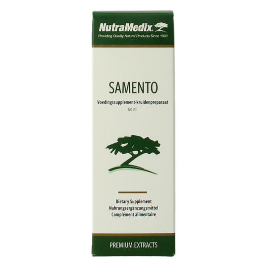 Nutramedix Samento cat's claw TOA vrij 60 Milliliter