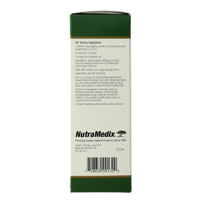 Nutramedix Samento cat's claw TOA vrij 60 Milliliter