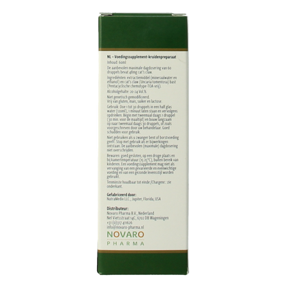 Nutramedix Samento cat's claw TOA vrij 60 Milliliter