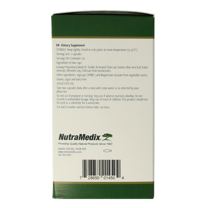 Nutramedix Binder plus 120 Capsules