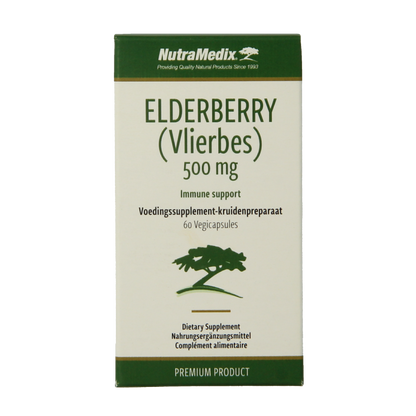 Nutramedix Vlierbes elderberry 60 Capsules