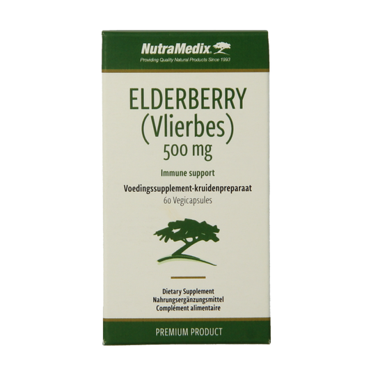 Nutramedix Vlierbes elderberry 60 Capsules