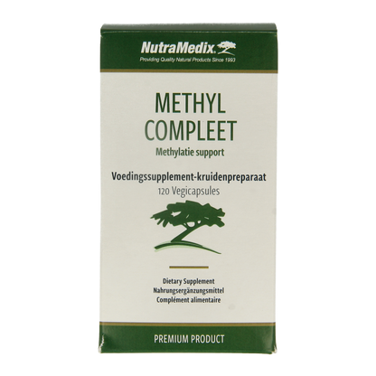 Nutramedix Methyl compleet 120 Vegetarische capsules