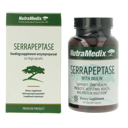 Nutramedix Serrapeptase 120 Vegetarische capsules
