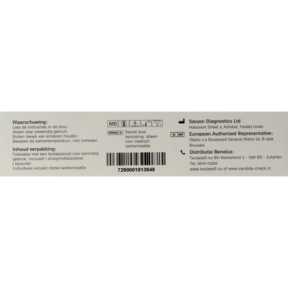 Savyon Diagnosti Savycheck candida zelftest 1 Stuks
