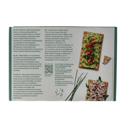 Wasa Knackebrod classic glutenvrij 6 x 40 gram 240 Gram