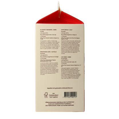 Finax Broodmix wit glutenvrij 900 Gram