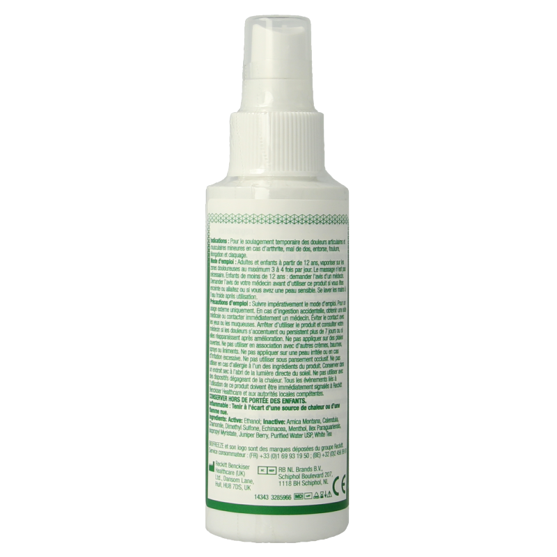 Biofreeze Biofreeze spray 118 Milliliter