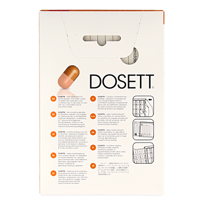 Dosett Doseerbox medicator 1 Stuks