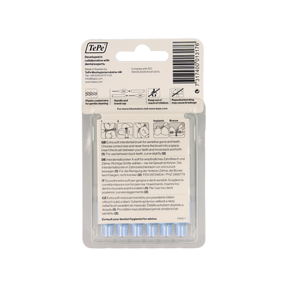 TePe Interdentale rager extra soft licht blauw maat 3 6 Stuks