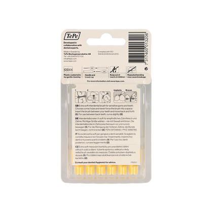TePe Interdentale rager extra soft licht geel maat 4 6 Stuks