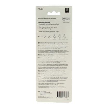 TePe Tandenborstel colour soft 3-pack 3 Stuks