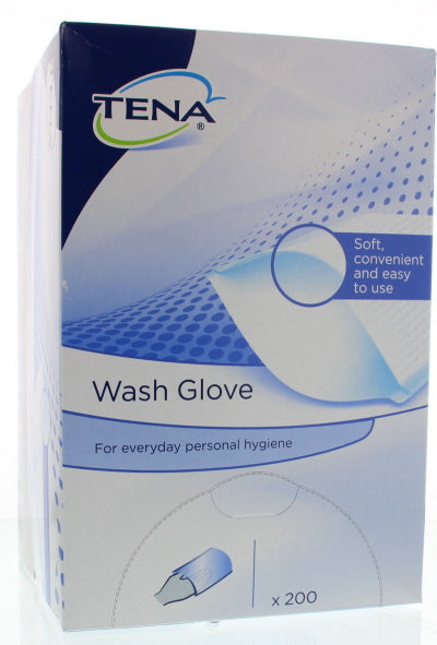 Tena Washandje 200 Stuks