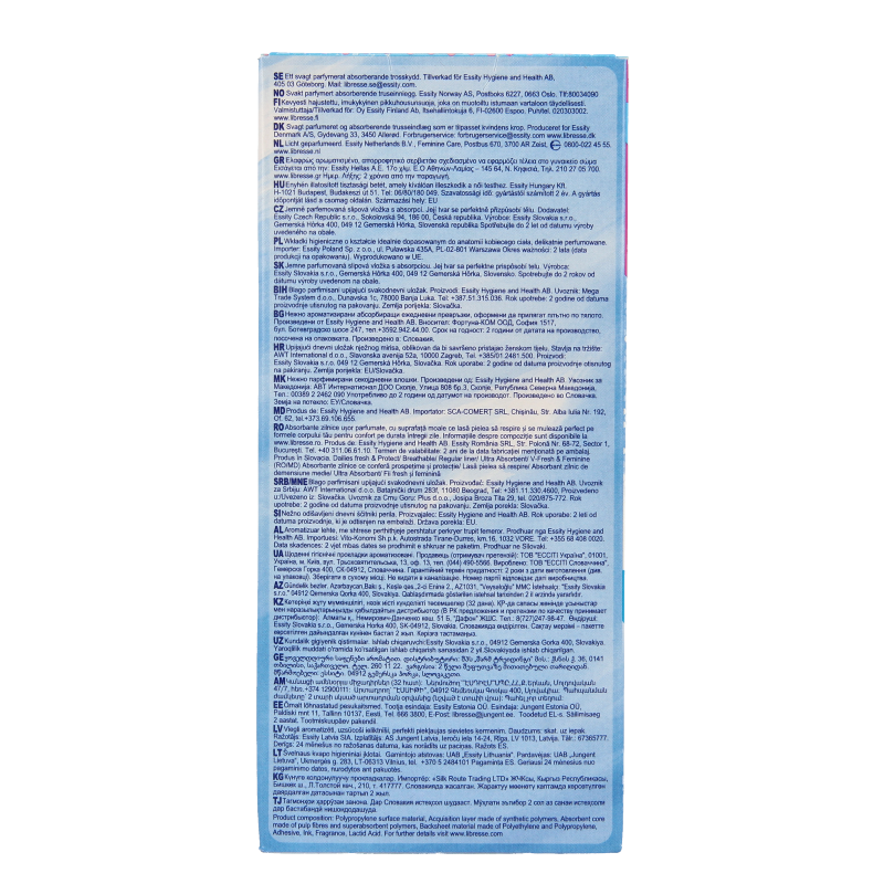Libresse Inlegkruisjes daily fresh normaal deo fresh 32 Stuks