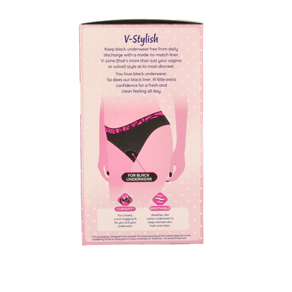 Libresse Inlegkruisjes normaal black 30 Stuks