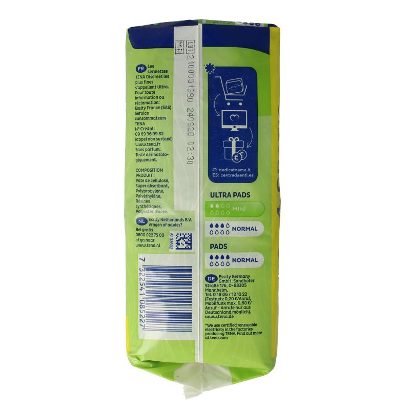 Tena Discreet ultra pads mini 24 Stuks
