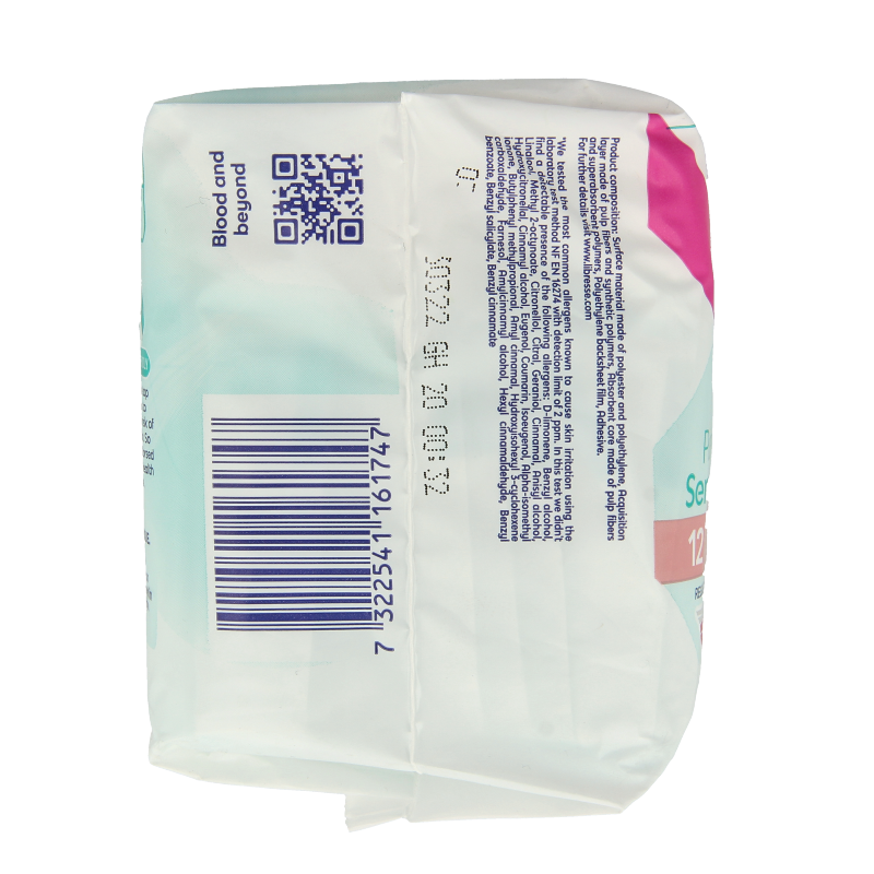 Libresse Maandverband pursens ultra normaal 12 Stuks