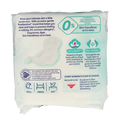 Libresse Maandverband pursens ultra normaal 12 Stuks