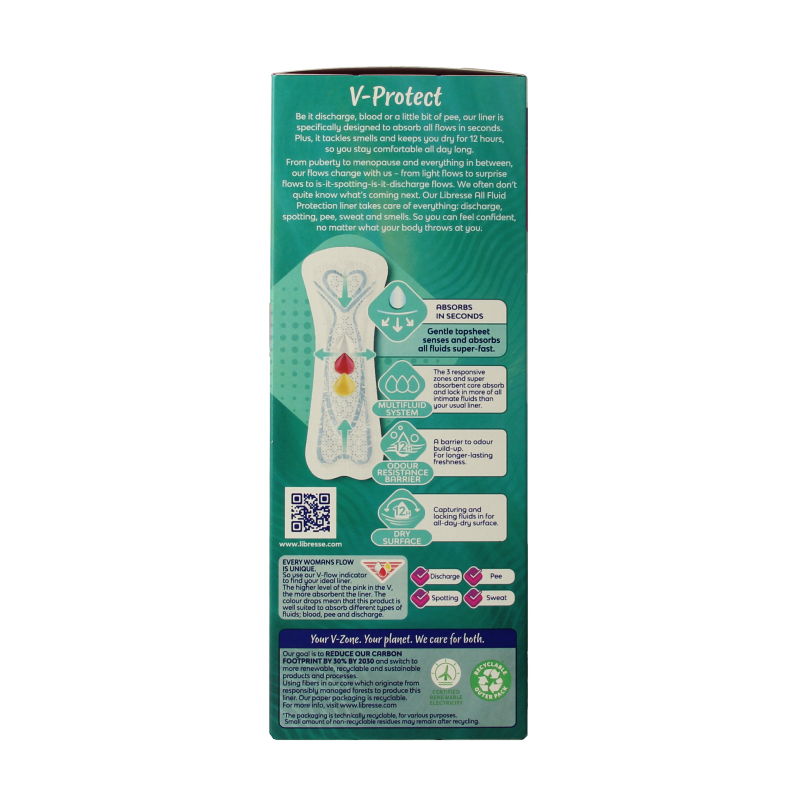 Libresse Inlegkruisjes extra protect XL 20 Stuks