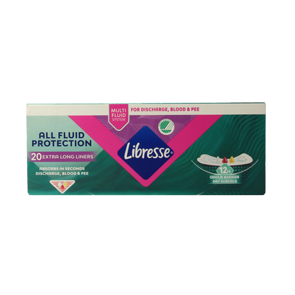 Libresse Inlegkruisjes extra protect XL 20 Stuks