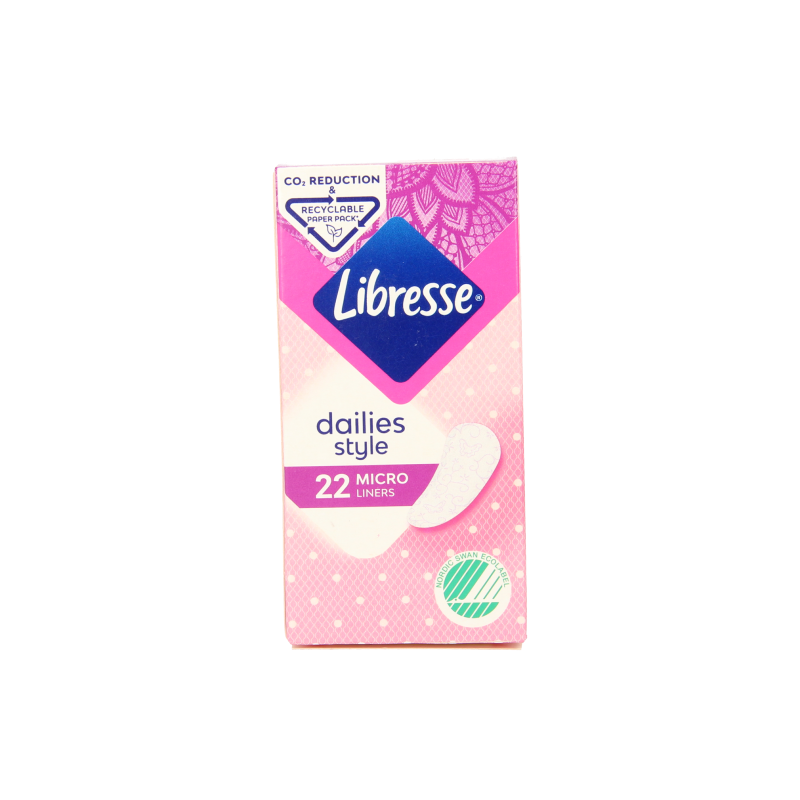 Libresse Inlegkruisjes micro 22 Stuks