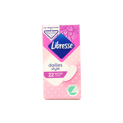 Libresse Inlegkruisjes micro 22 Stuks