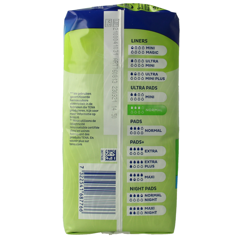 Tena Discreet ultra pads normal 16 Stuks