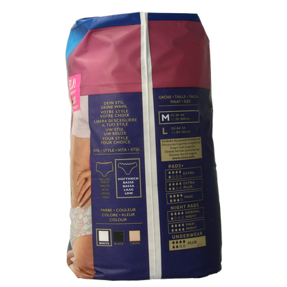 Tena Silhouette plus low waist wit M 12 Stuks