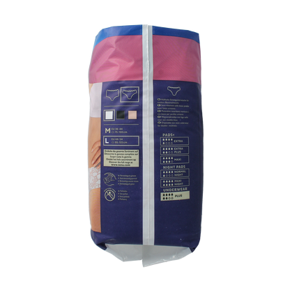 Tena Silhouette plus low waist wit L 10.00 Stuks