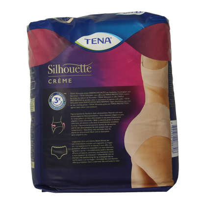 Tena Silhouet plus high waist creme medium 9 Stuks