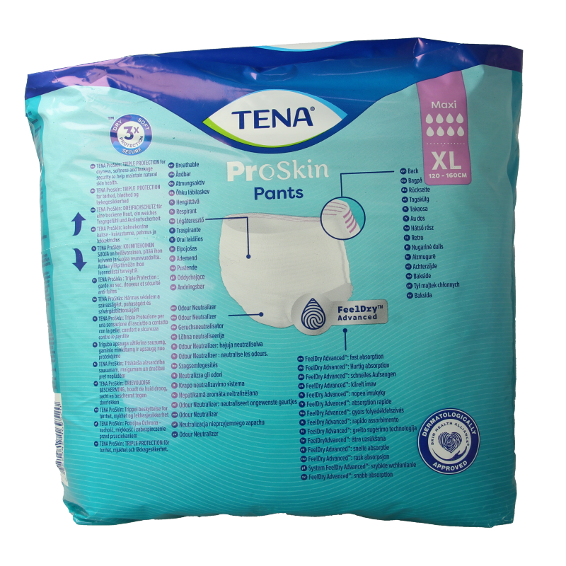Tena Proskin pants maxi XL 10 Stuks