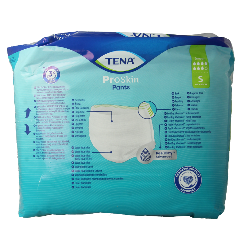 Tena Proskin pants super S 12 Stuks