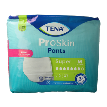 Tena Proskin pants super M 12 Stuks