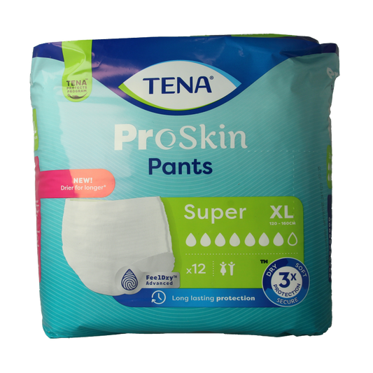 Tena Proskin pants super XL 12 Stuks
