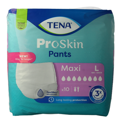 Tena Proskin pants maxi L 10 Stuks