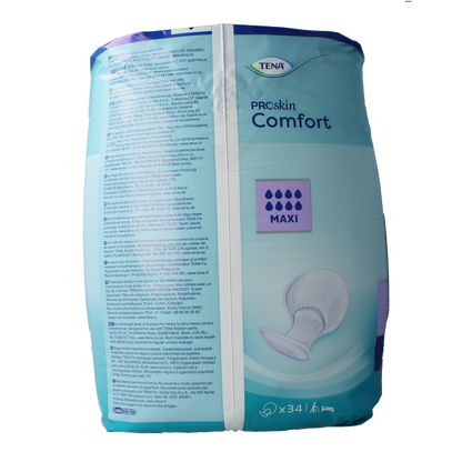 Tena Proskin comfort maxi 34.00 Stuks