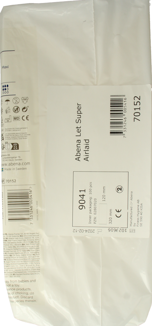 Abena Let super airlaid 100.00 Stuks