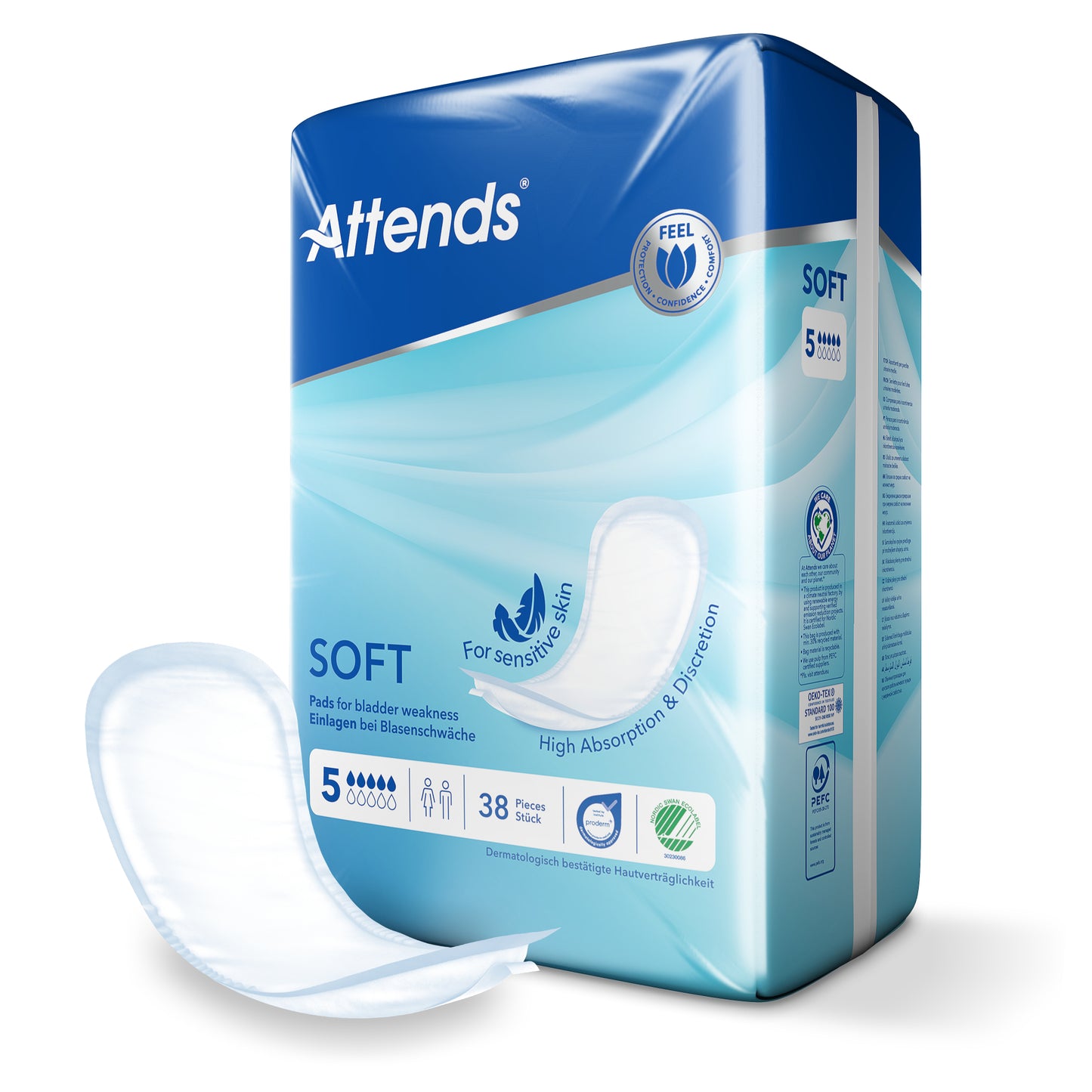 Attends Inlegger soft 5 38 Stuks