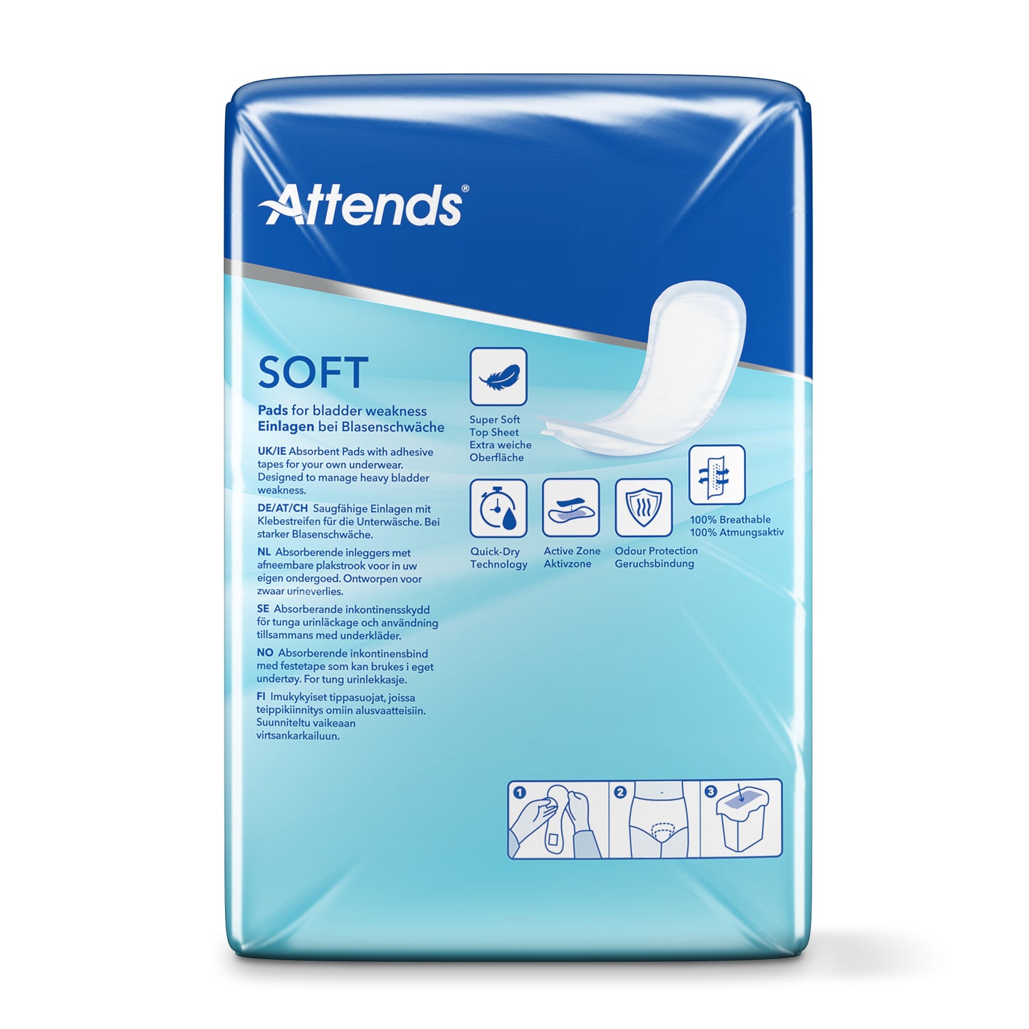 Attends Inlegger soft 7 34 Stuks