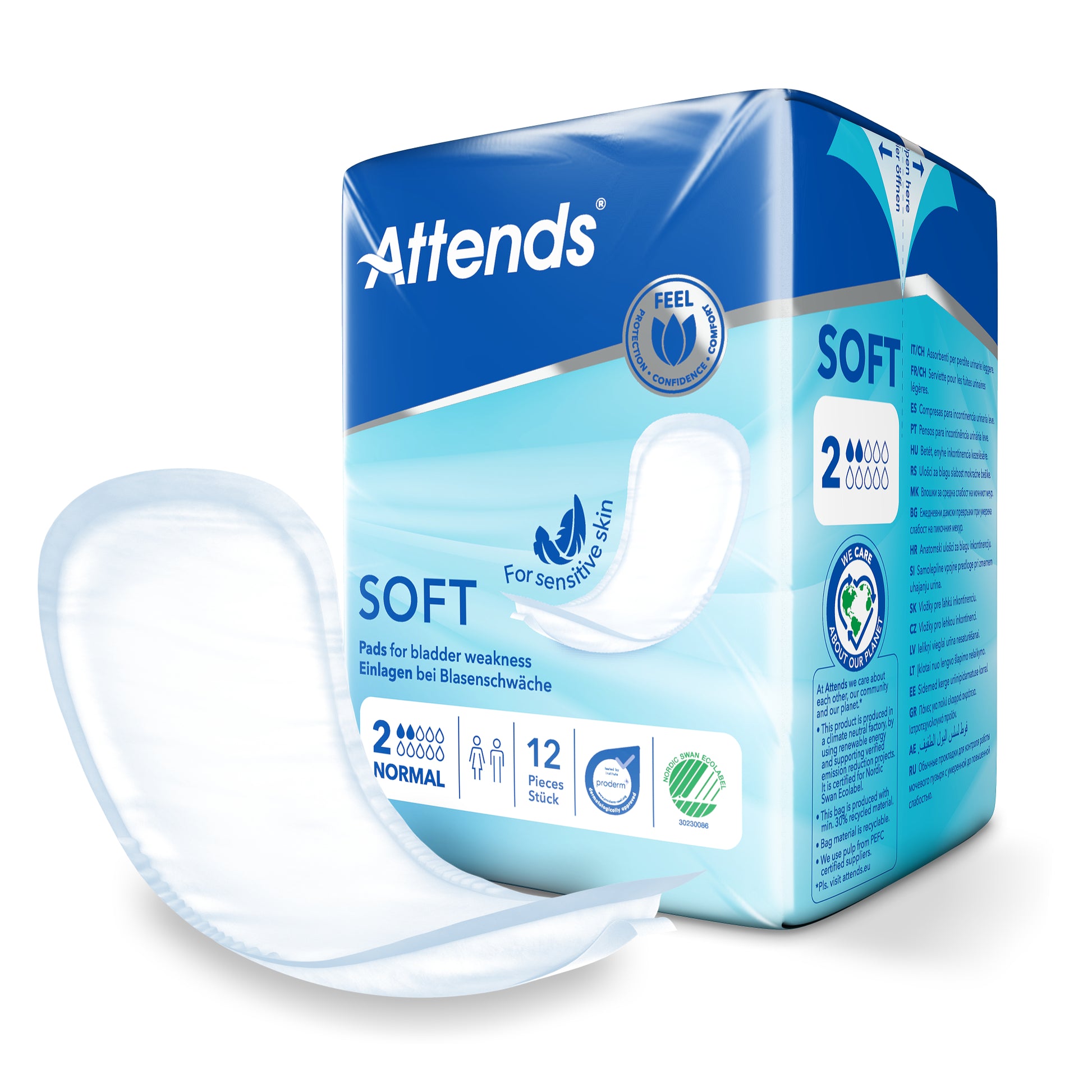 Attends Inlegger soft normal 2 12 Stuks