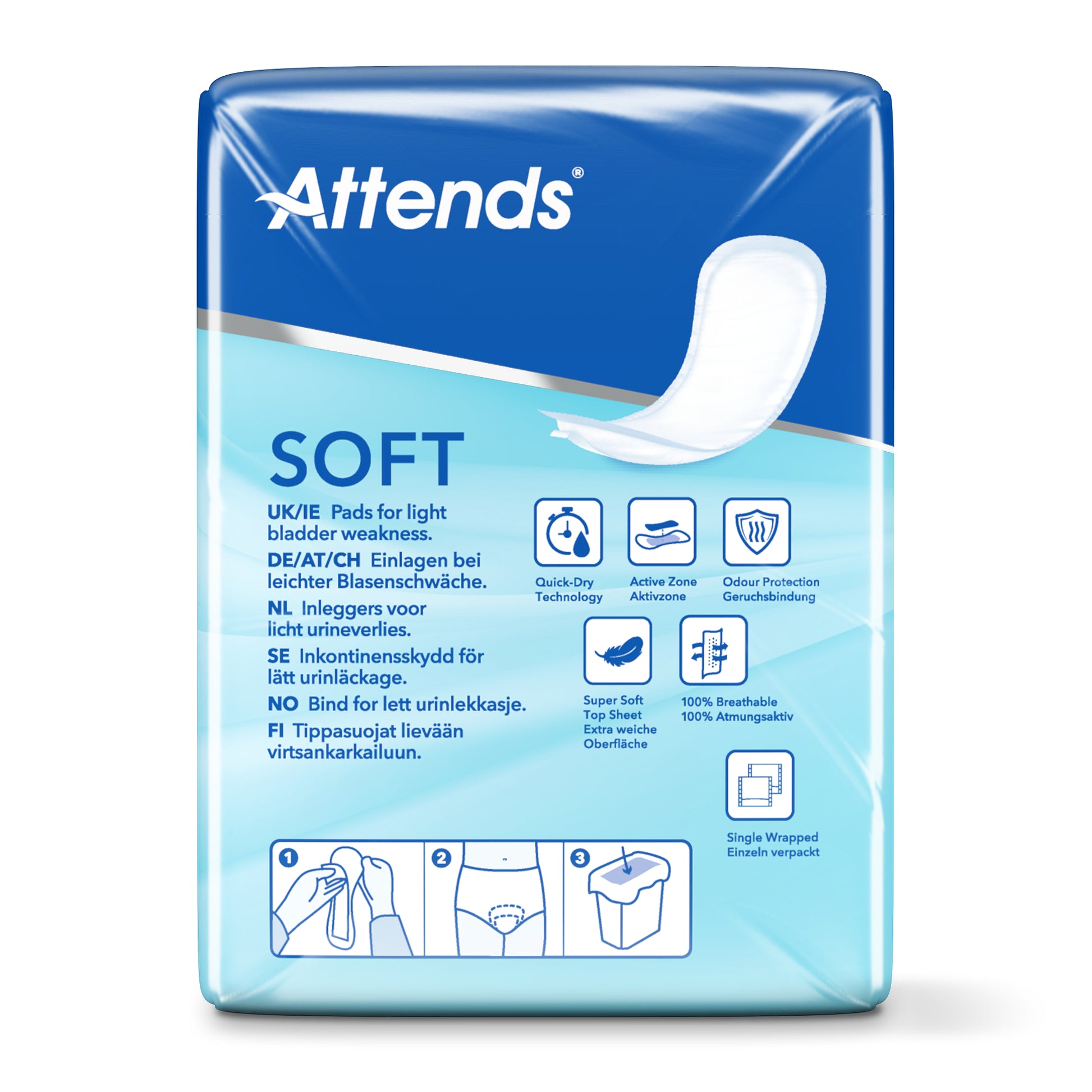 Attends Inlegger soft normal 2 12 Stuks