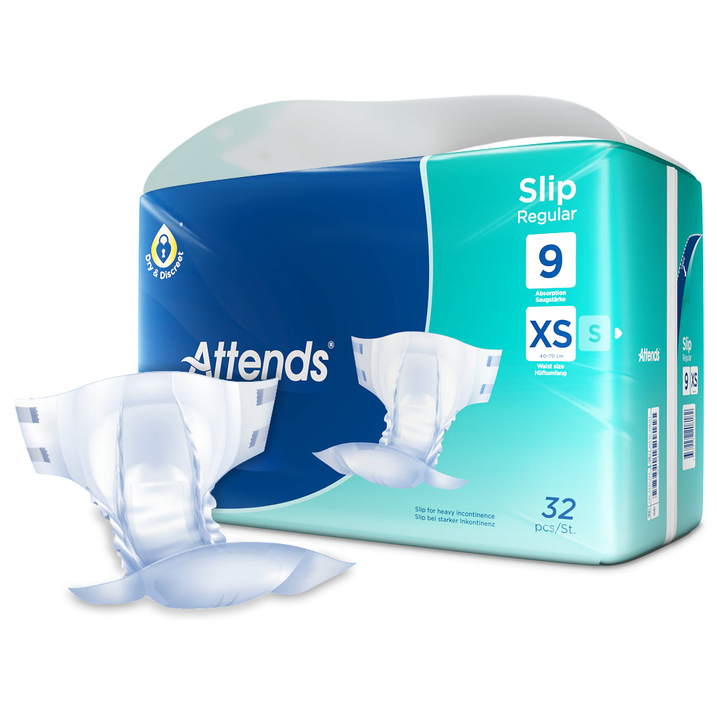 Attends Slip regular 9 maat XS 32 Stuks