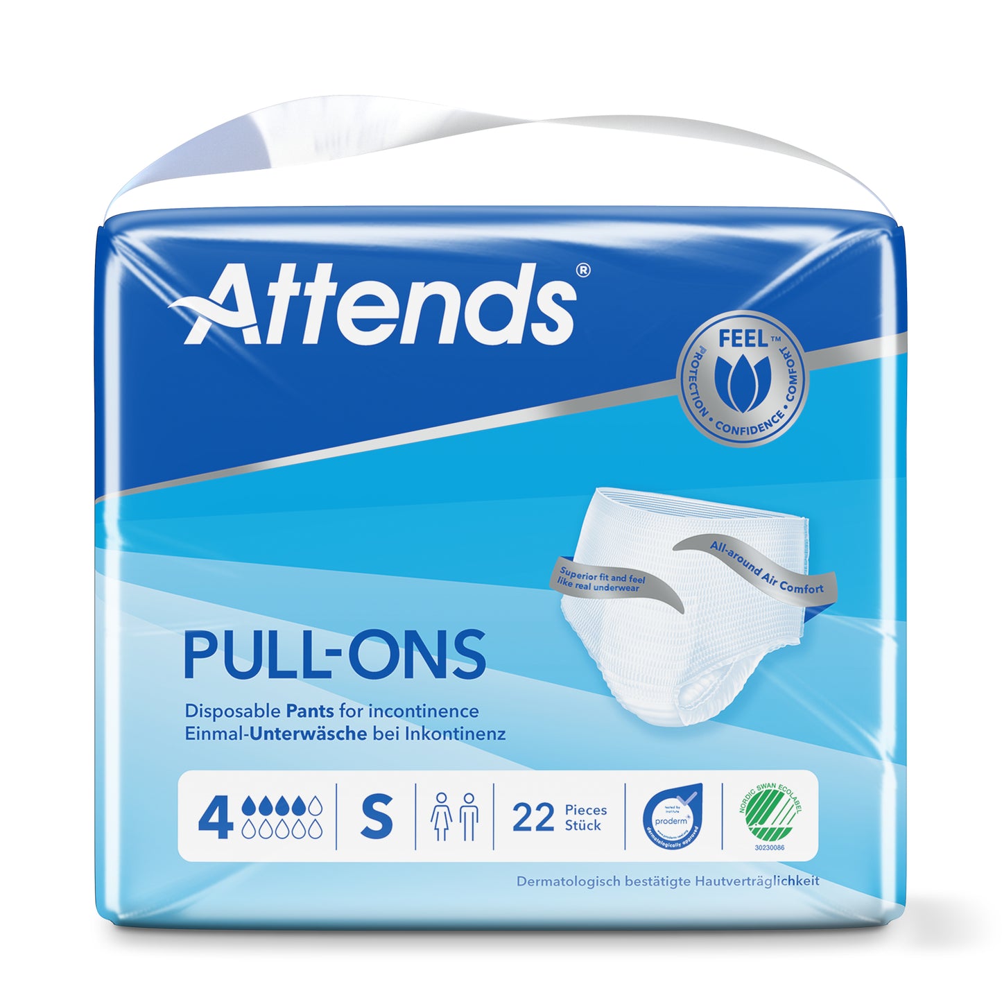 Attends Pull ons 4 maat S 22.00 Stuks