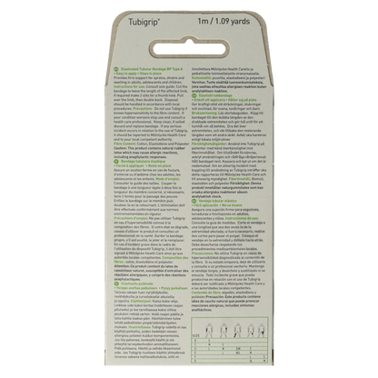 Tubigrip Elastisch buisverband G 1m x 12cm 1524 wit 1 Stuks